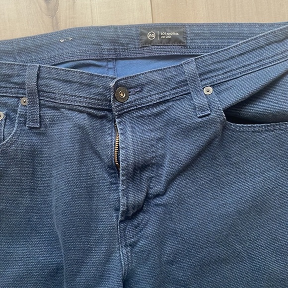 AG Modern Slim Fit Tellis Stretch-Cotton Pants 36x34 - Picture 2 of 6
